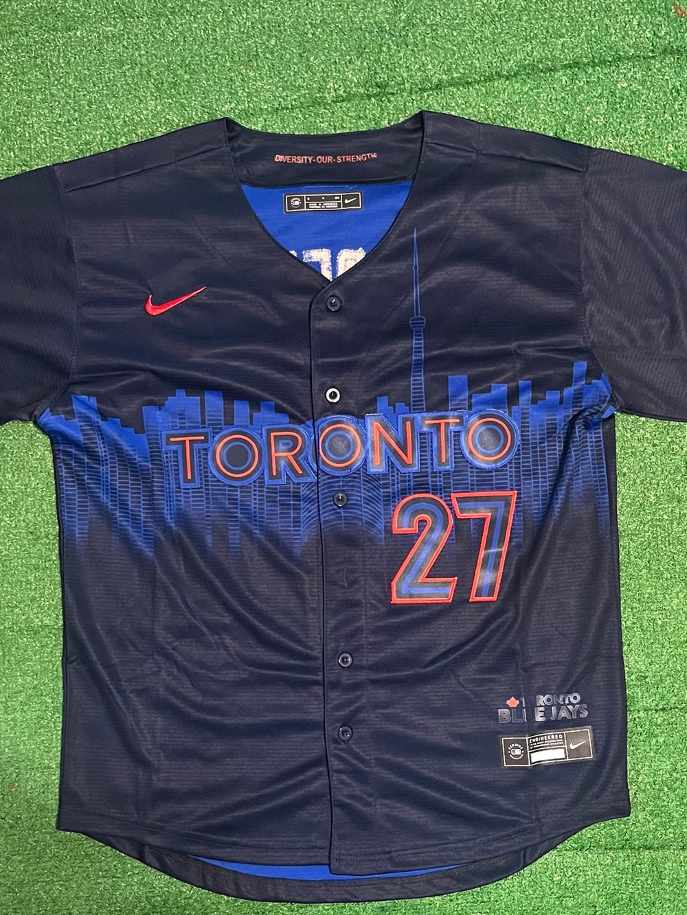 Toronto Blue Jays Vladimir Guerrero Jr Black City Connect Jersey